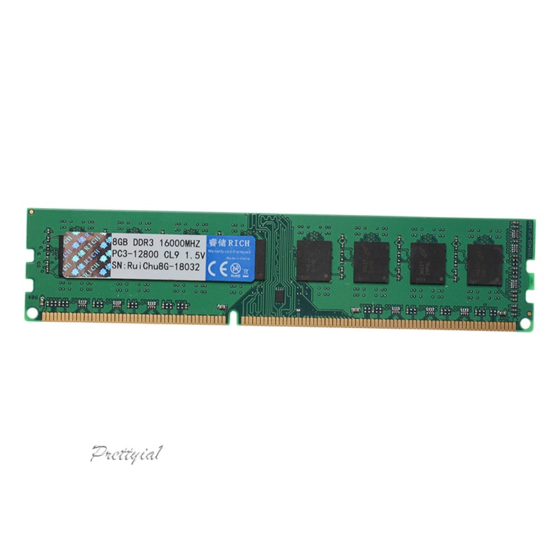 [PRETTYIA1] 8G DDR3 1600MHz 240PIN DIMM AMD Motherboard Memory RAM 240Pin Memory Module