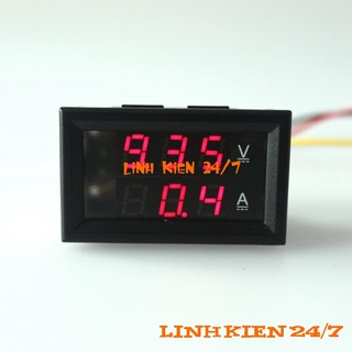 Module Đồng Hồ Đo Dòng - Đo Áp 0-100V 10A DC