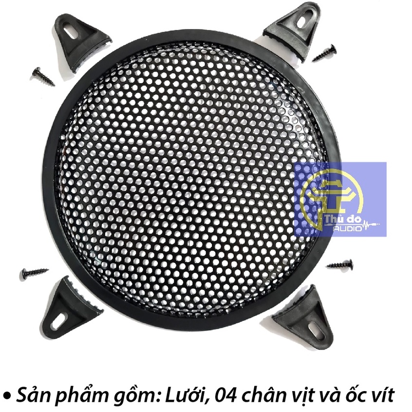 Màng lưới bảo vệ loa từ 5 inch đến 15 inch - Màng loa, mặt nạ loa bằng sắt dùng cho loa sân khấu hoặc loa ô tô