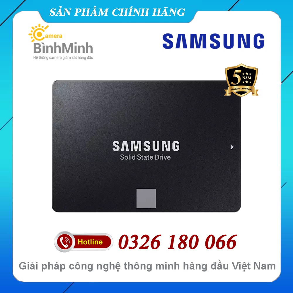 Ổ Cứng SSD 1TB/2TB Samsung 860 Evo 2.5 Inch SATA III (MZ-76E1T0BW / MZ-76E2T0BW)