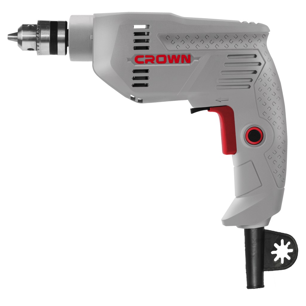 Máy khoan bắn vít Crown CT10126 10mm - Công suất 400W, Dùng Điện