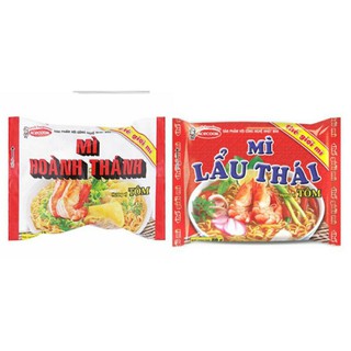 Mì Hoành thánh tôm/ mì lẩu thái tôm gói 75g