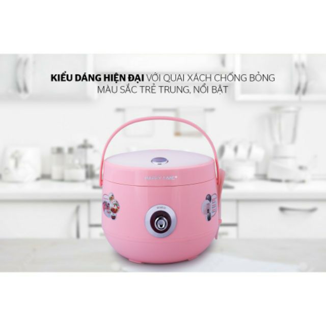 [SIÊU SALES MÙA DỊCH] Nồi cơm điện Sunhouse Happy Time 1.8L
