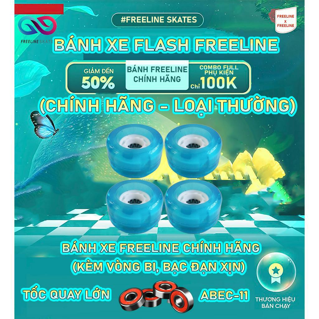 Bánh Xe FREELINE SKATE MÀU ĐEN