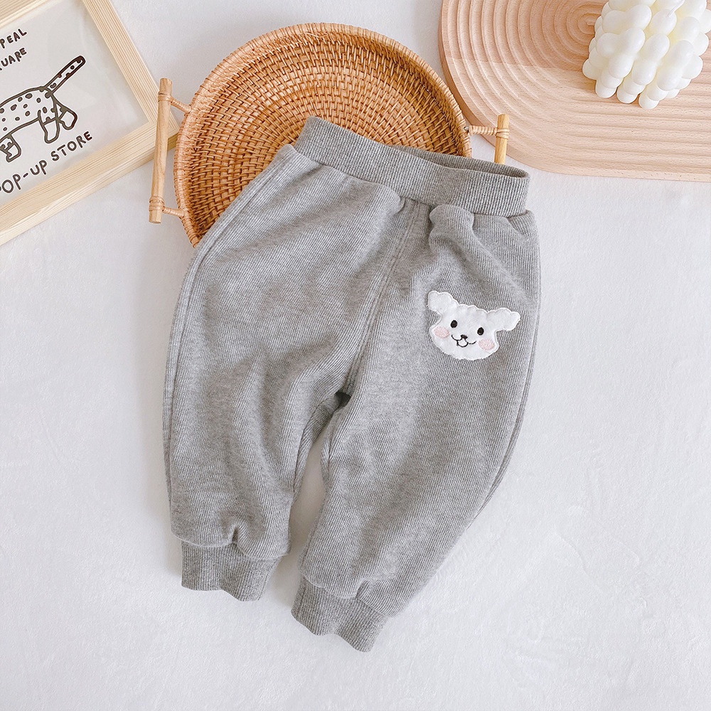 [LẺ SIZE 6-9kg] - Quần nỉ lót lông bé gái và trai, chất nỉ cao cấp mềm đẹp, lót lông mịn, giữ ấm cho bé cả rét đại hàn
