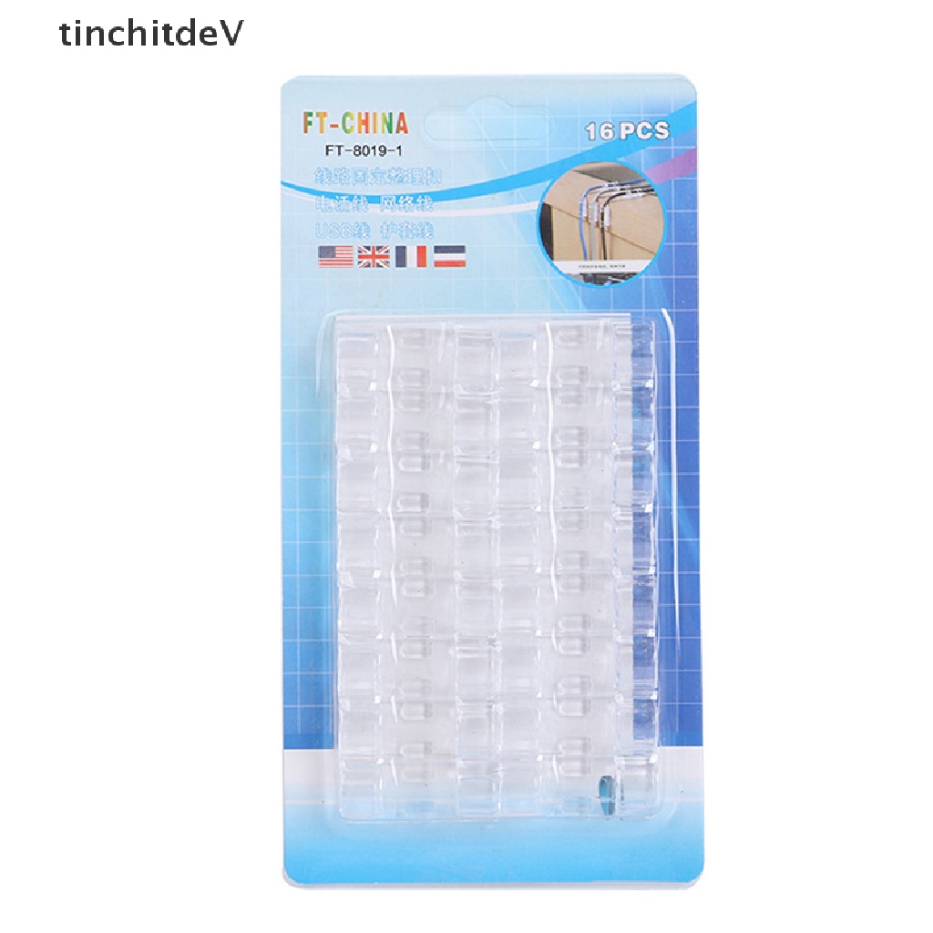 Bộ 20 Kẹp Cố Định Dây Cáp Gọn Gàng Tiện Dụng