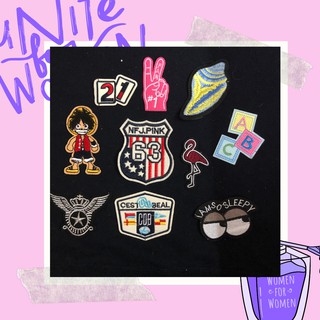Sticker Đa dạng mẫu, Sticker thêu
