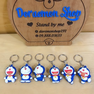 Móc Khoá Silicon Doremon Doraemon 6 Mẫu