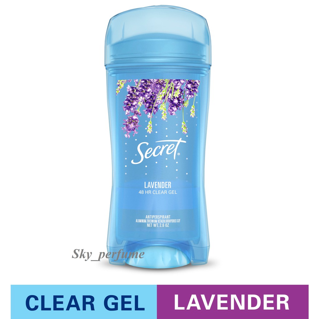 Lăn Khử Mùi Secret Dạng Gel Hương Lavender 73g