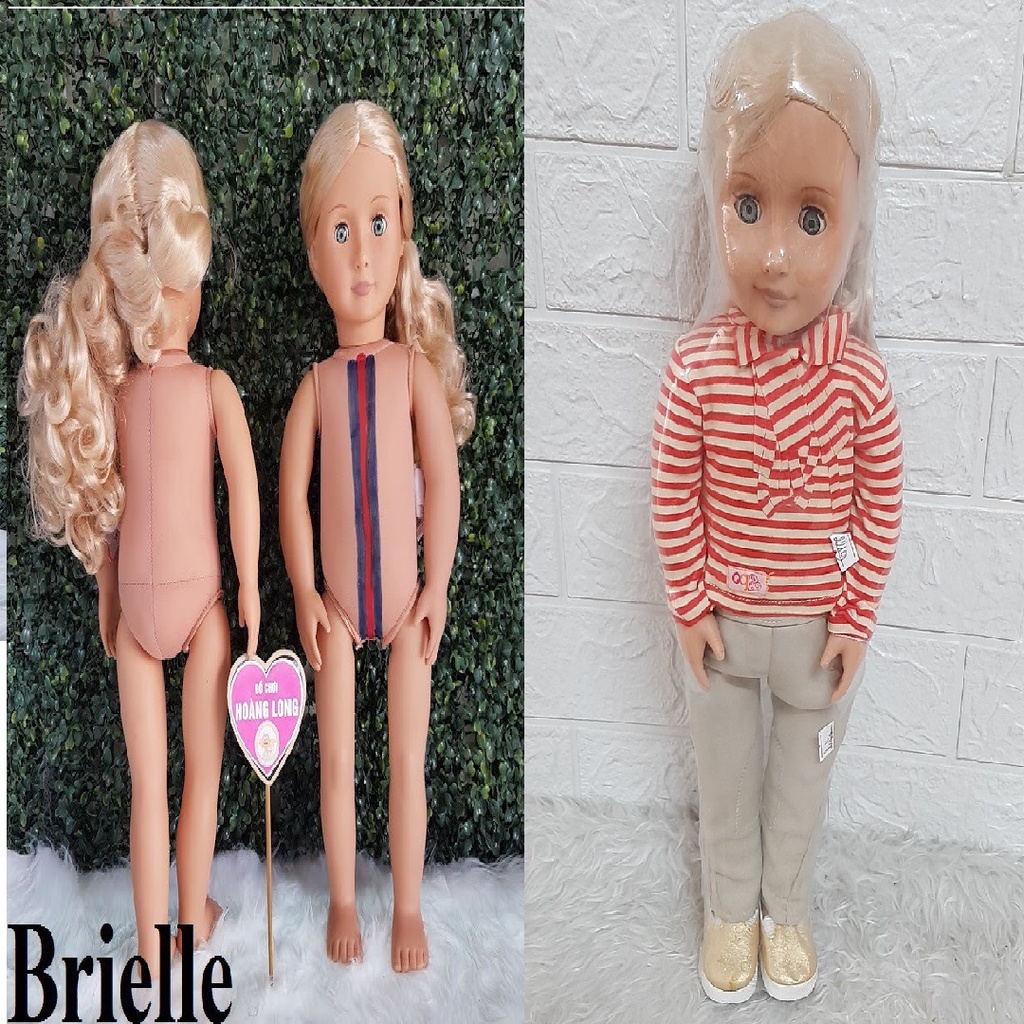 #Brielle _Búp bê mỹ 46cm _Our Generation 18 inch doll (kèm quần áo ngẫu nhiên)