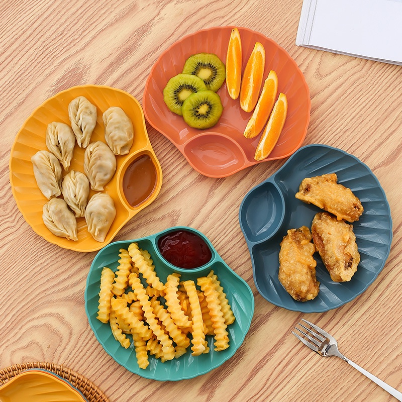 Bát Đĩa Chén Ăn Cơm Màu Đựng Thức Ăn Lúa Mạch Siêu Xinh Chịu Nhiệt Cao Dễ Dàng Đánh Rửa  U050
