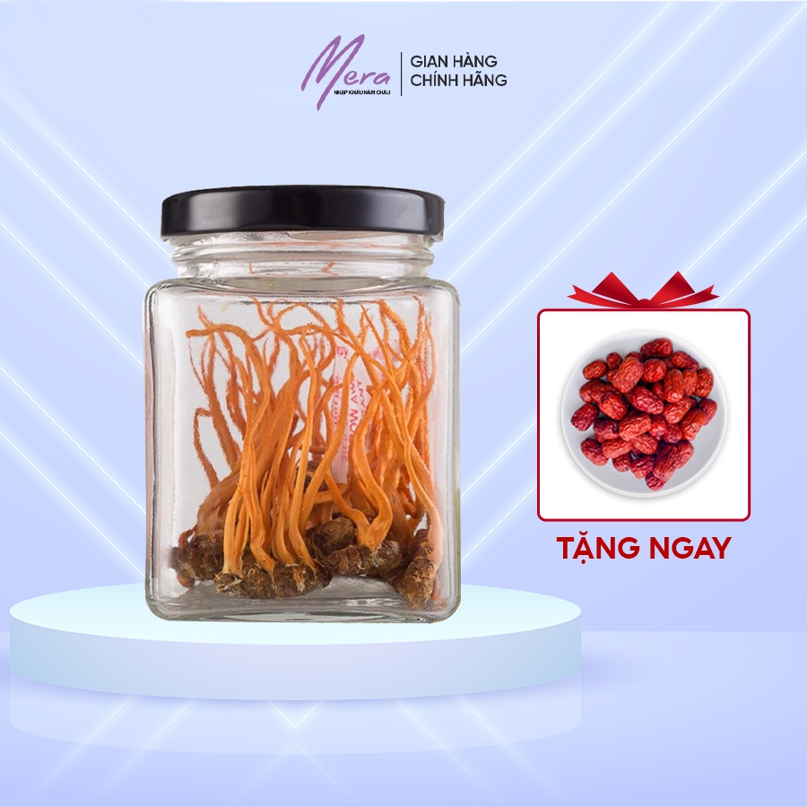 Đông trùng hạ thảo thiệu hiệu Mộc Hương Sơn loại 1 nguyên con