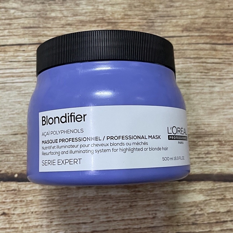 Dầu hấp chăm sóc tóc tẩy nhuộm L’Oréal Professional Mask Blondifier 500ml