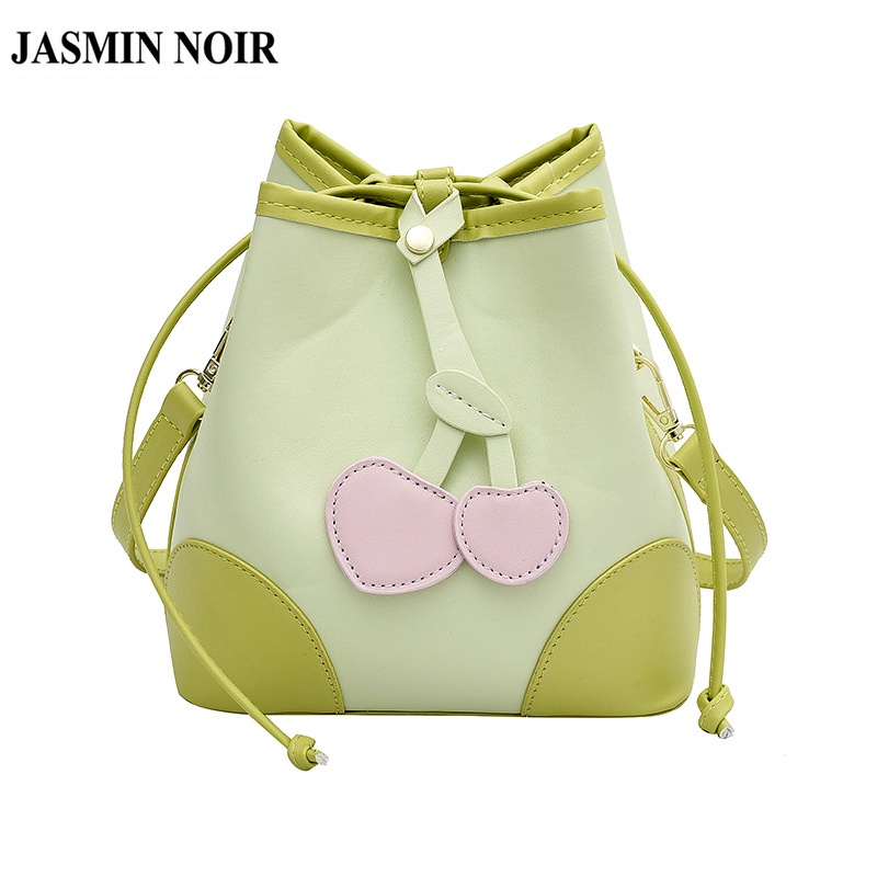 Túi Đeo JASMIN NOIR Chéo Da PU Phối Tua Rua Thời Trang Cao Cấp Cho Nữ