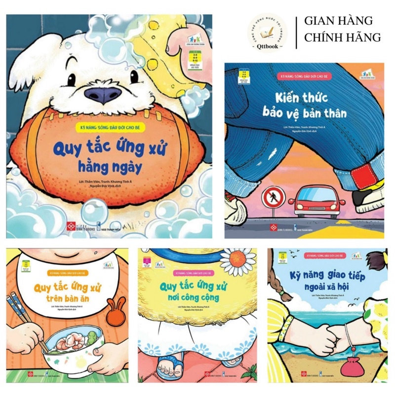 Sách - Kỹ năng sống đầu đời cho bé