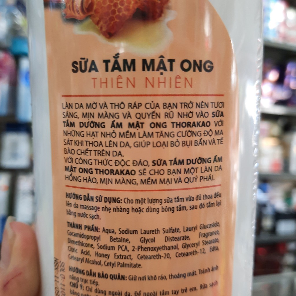 Sữa Tắm Mật Ong Thorakao 500ml