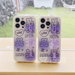 Ốp điện thoại mềm in gấu hoạt hình cho OPPO A55 A53 A33 A32 2020 Reno4Z A92s A92 A52 A91 A31 Reno5 Reno3 A9 2020 A5 2020 F11 A7 A5s A12 A3s F9 A3 R17 R15

