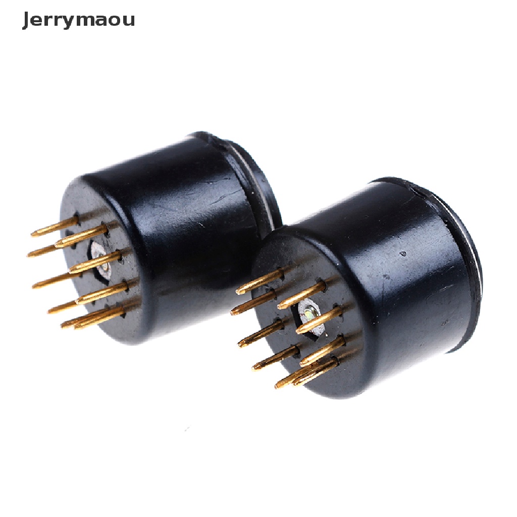Bộ 2 Ống Nối 9pin Mạ Vàng Cho Thiết Bị Kiểm Tra Bánh Kem 12AX7 ECC83 5670 6DJ8