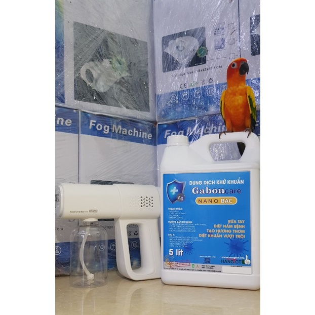 [CAO CẤP]DUNG DỊCH RỬA TAY, KHỬ KHUẨN GABON CARE NANO BẠC 5L| HIGH-CLASS | BigBuy360 - bigbuy360.vn
