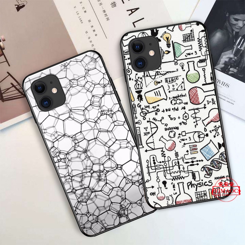 Ốp điện thoại mềm họa tiết hóa học 111B cho iPhone XS Max XR X 11 Pro 7 8 6 6S Plus | BigBuy360 - bigbuy360.vn