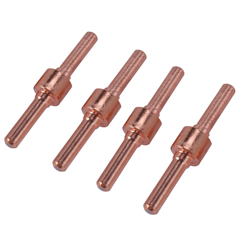 Bộ 100 Đầu Cắt Plasma Mở Rộng Bằng Đồng Đỏ Cho Pt31 Lg40 40A