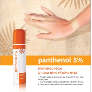 Chai xịt bỏng Panthenol Ba Lan 5% dung tích 150ml