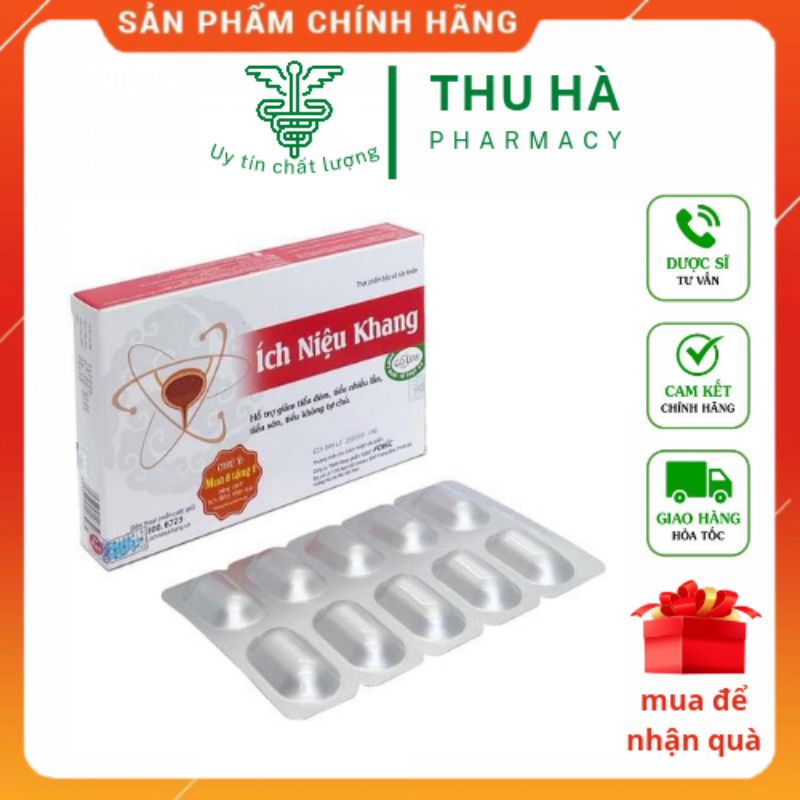[ Có tem tích điểm] Ích Niệu Khang - tiểu nhiều , tiểu không tự chủ