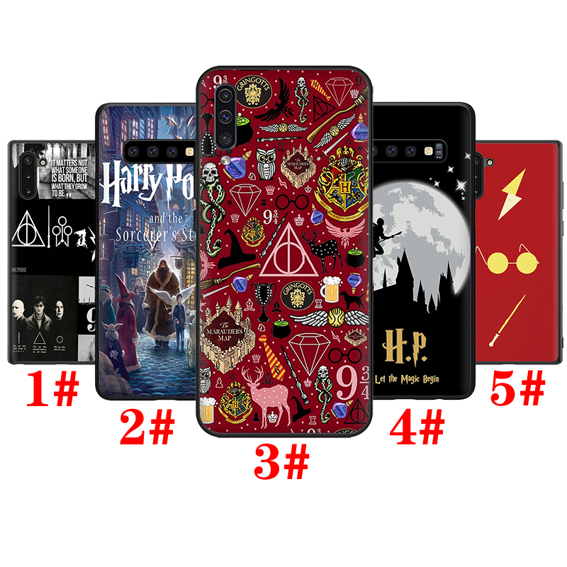 Ốp Lưng Silicone Họa Tiết Chủ Đề Harry Potter Độc Đáo Cho Samsung A5 2017 A6 A8 Plus A7 A9 2018 Note 8 9