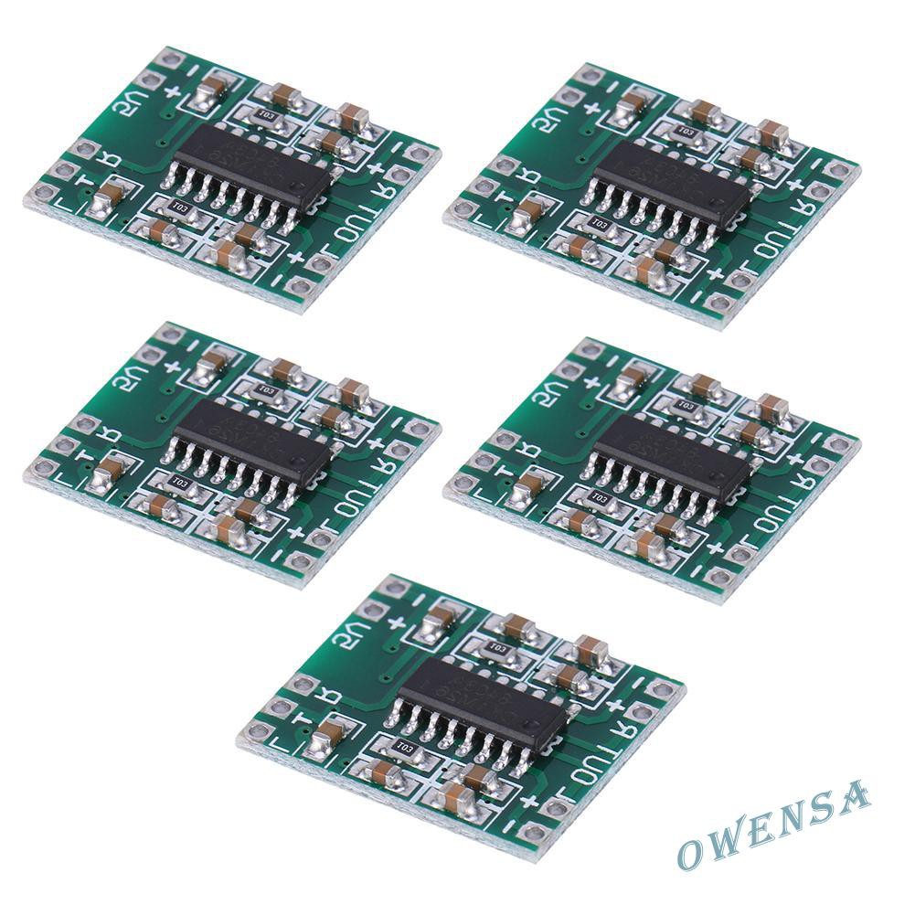 Ow  5/10pcs PAM8403 Mini Digital Amplifier Boards 2x3W Power Amplifier Modules♥