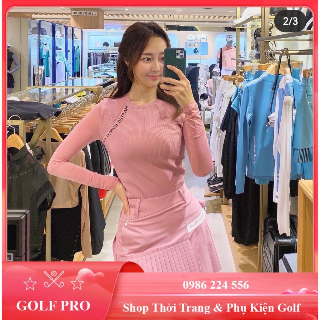 Set chân váy và áo golf nữ cao cấp MBE chính hãng shop GOLF PRO AV004