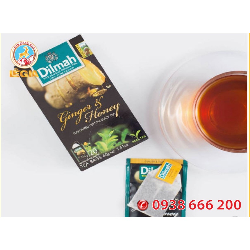 Trà DILMAH Gừng và Mật Ong 30G - DILMAH GINGER &amp; HONEY