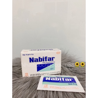 Nabifar Vệ sinh Vùng Kín -khử Mùi Hôi ( hộp 10 gói )