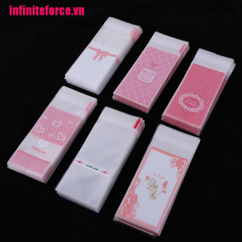 Bộ 100 Túi Nhựa mini Dán Keo Tiện Lợi