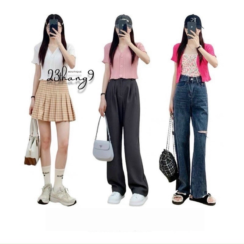 .  Áo Crotop Len Nhiều Màu  .