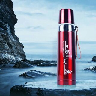 (Xả kho) Bình giữ nhiệt INOX cao cấp 800ml (clip thật)