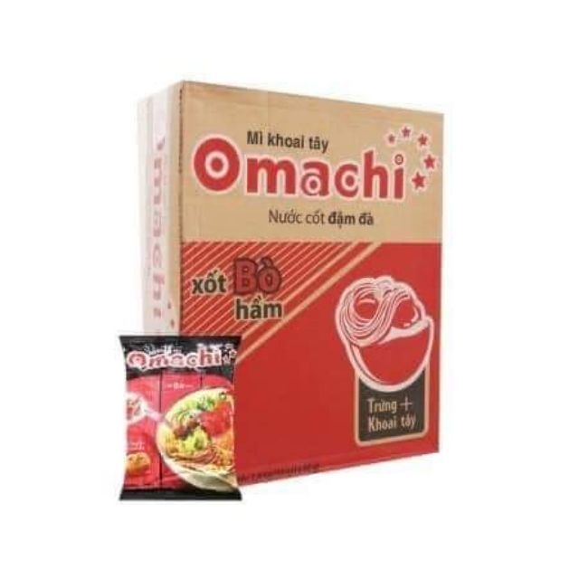 Mì omachi các vị