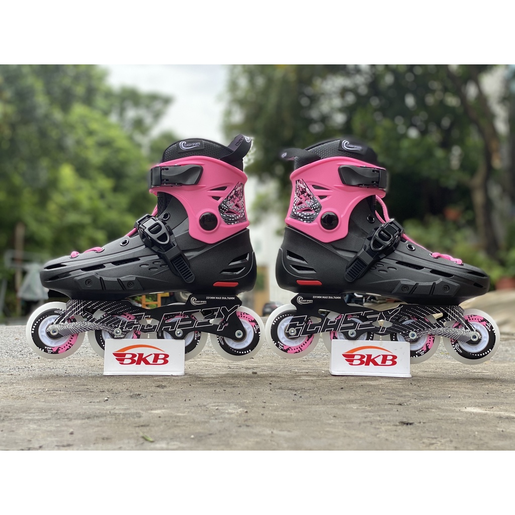 Giày trượt Patin 8 bánh sáng CHÍNH HÃNG Classy Sports Q9  - TẶNG KÈM BỘ BẢO HỘ CHÂN TAY GỐI