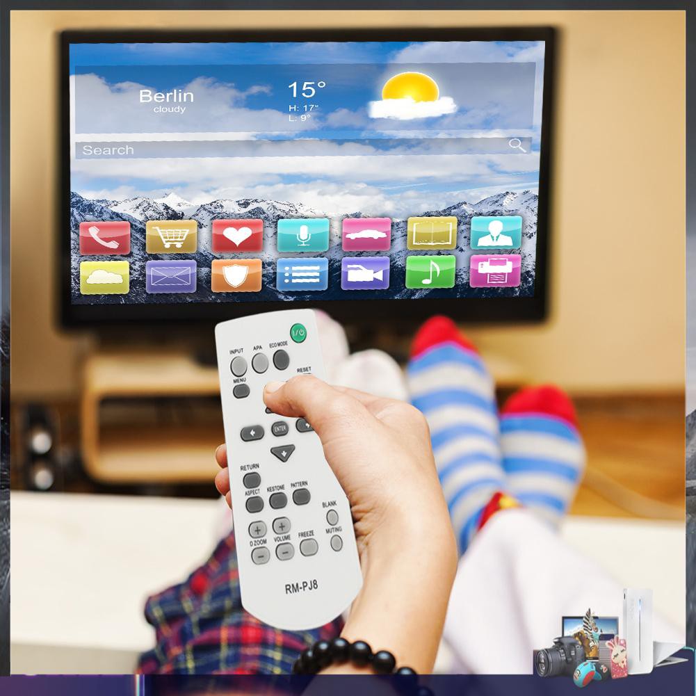 Điều Khiển Từ Xa Rm-Pj8 Cho Máy Chiếu Sony Rm-Pj5 / Pj6 / Pj10