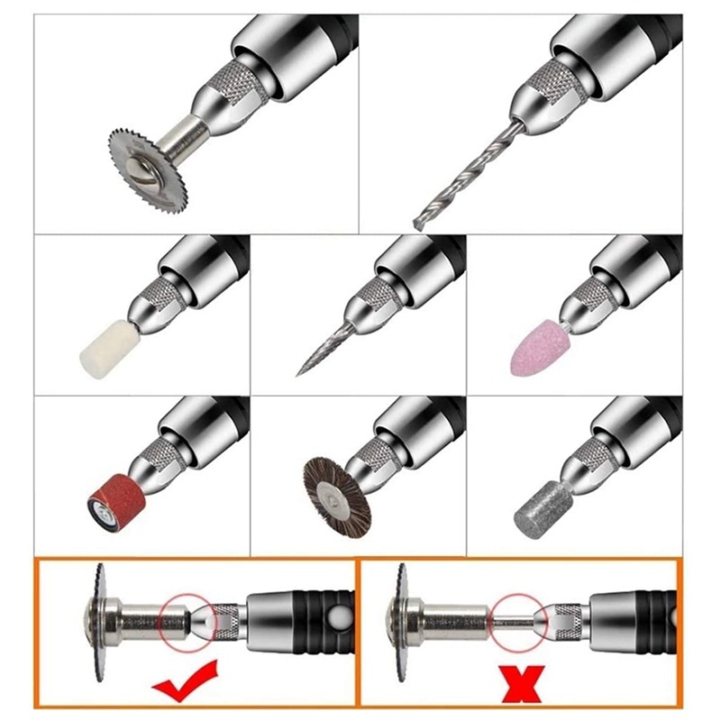 Bộ 105 Dụng Cụ Máy Khoan Cầm Tay 30W Mini 3 Tốc Độ Kèm Phụ Kiện