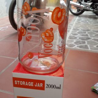 Lọ thuỷ tinh đựng đồ 2000ml