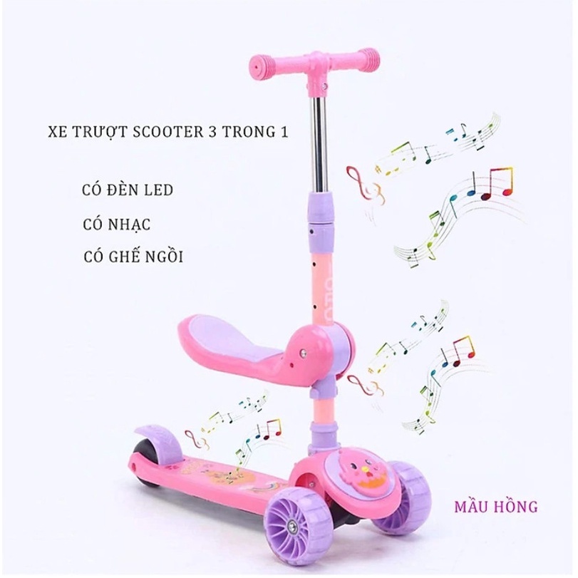 Xe scooter cho bé, Xe trượt Scooter cho bé, trẻ em cao cấp.