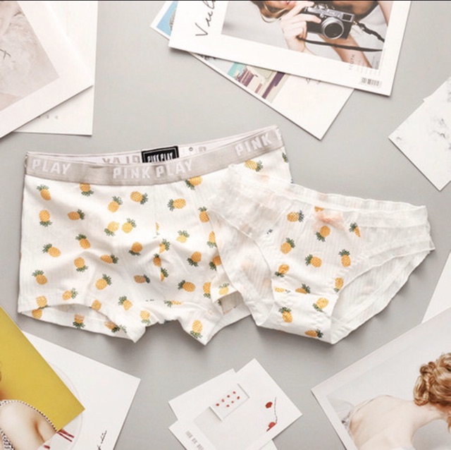 Quần lót cặp đôi nam và nữ cotton