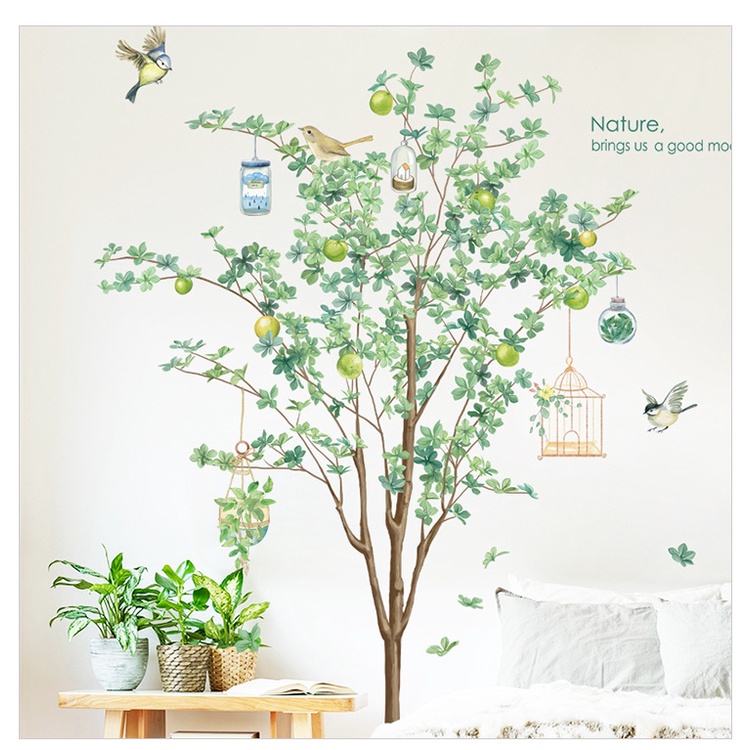 Decal dán tường cây chanh