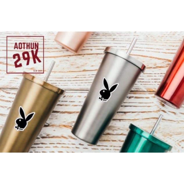 SET 5 STICKER DECAL PLAYBOY DÁN TRANG TRÍ ĐIỆN THOẠI LAPTOP VALI MŨ BẢO HIỂM