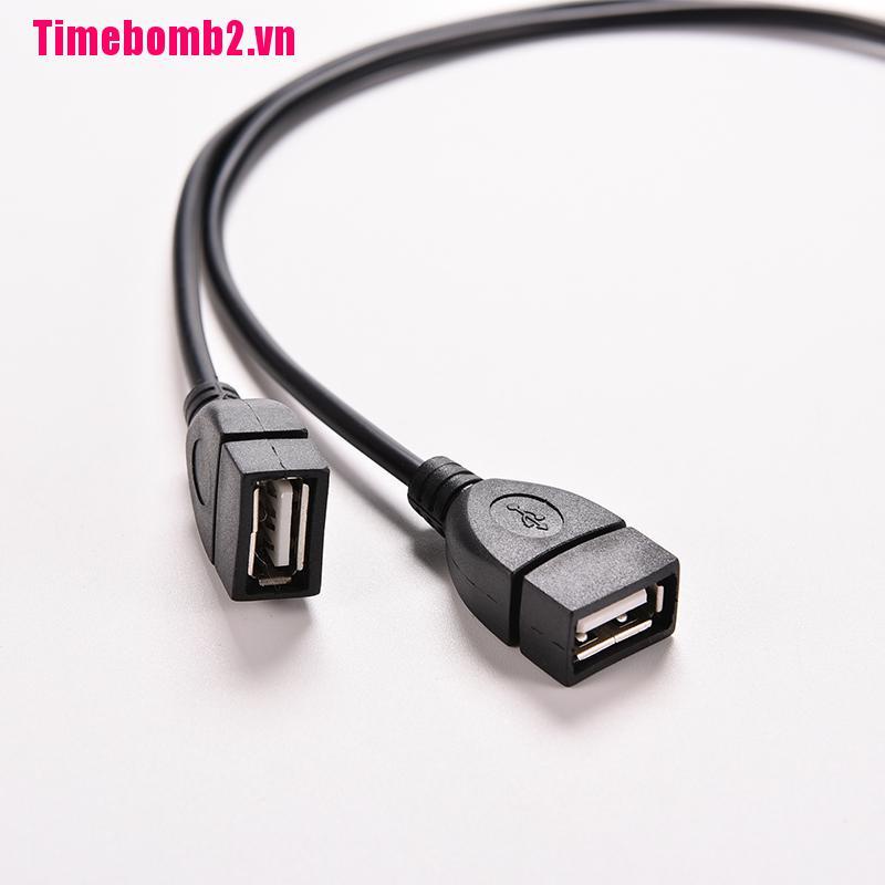 Cáp Chia 2 CổNg USB 2.0 Sang 2 CổNg Chuyên DụNg