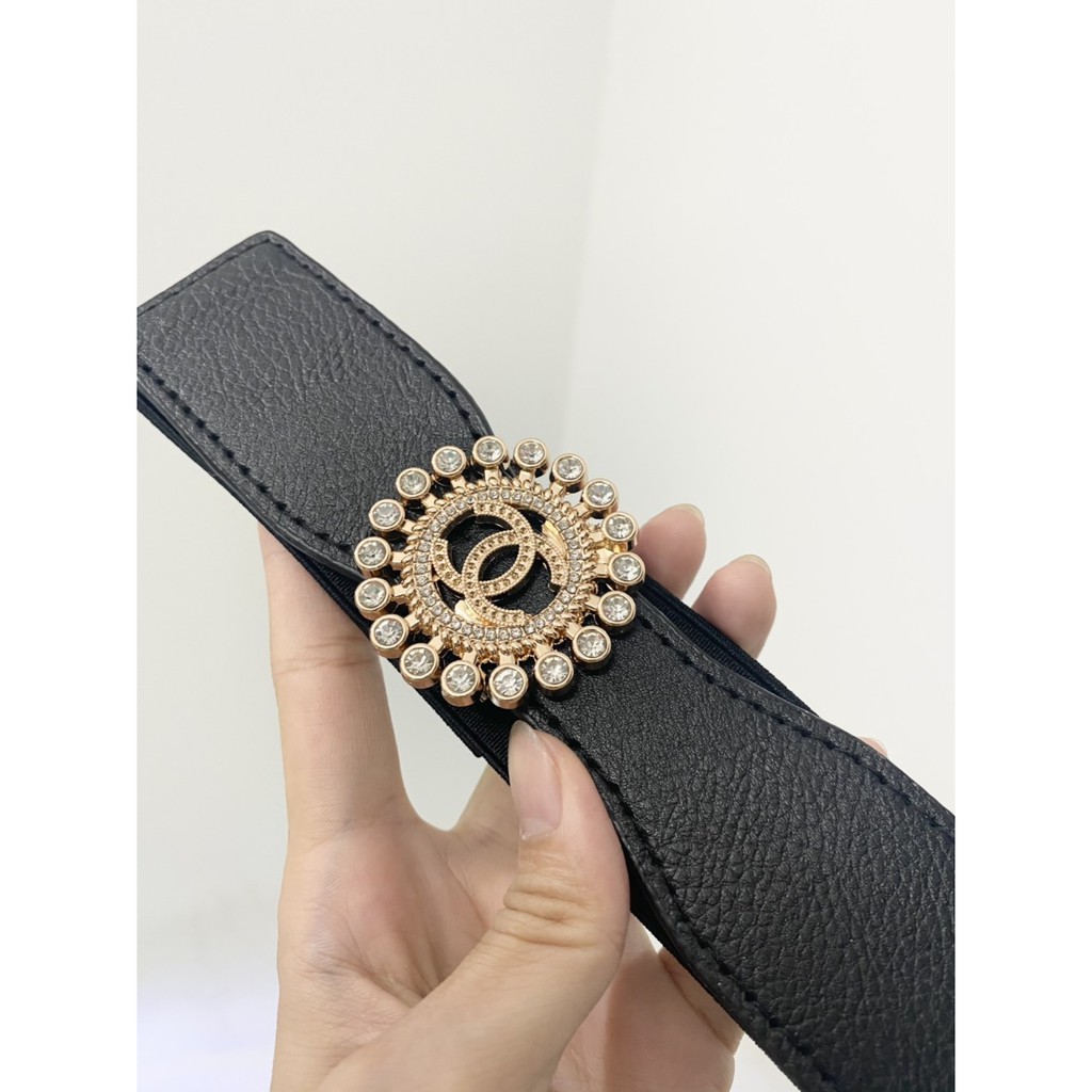 Đai váy X viền đá K28 bản 4cm