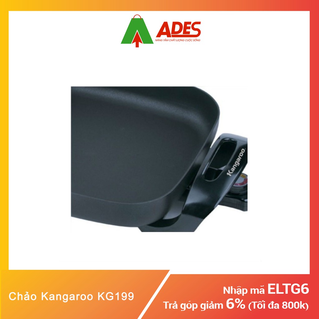 [Mã 154ELSALE2 giảm 7% đơn 300K] [Thanh lý - Vỏ xấu] Chảo điện đa năng Kangaroo KG199 - Chính hãng - Sử dụng tốt