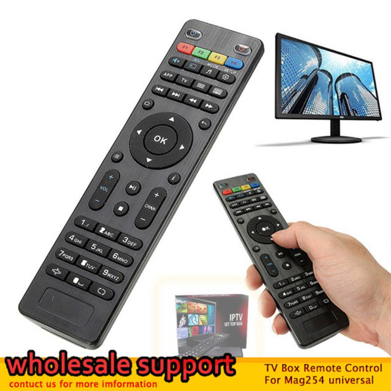 Điều Khiển Từ Xa Màu Đen ABS Chuyên Dụng Cho Mag 250 254 255 257 260 261 270 IPTV TV