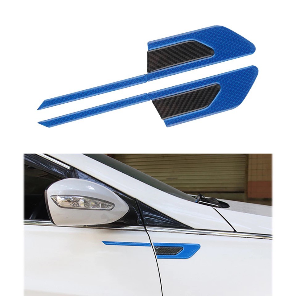 Mang cá phản quang dán xe ô tô MC028