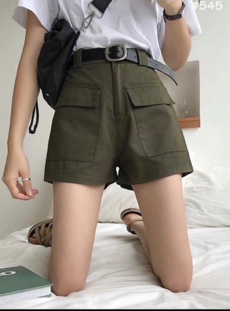 Quần short túi hộp trẻ trung 4 màu xb